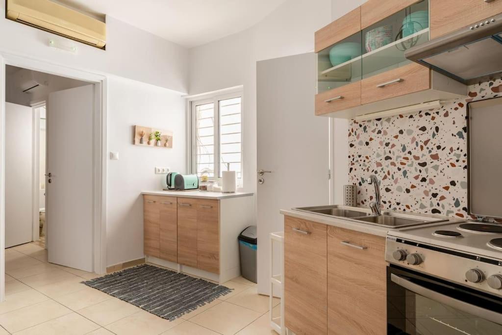 Brand New Bright Modern 6Bdr Apt-1Min To Acropolis Athene Buitenkant foto