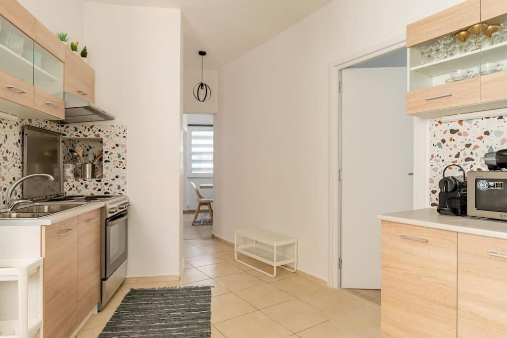 Brand New Bright Modern 6Bdr Apt-1Min To Acropolis Athene Buitenkant foto