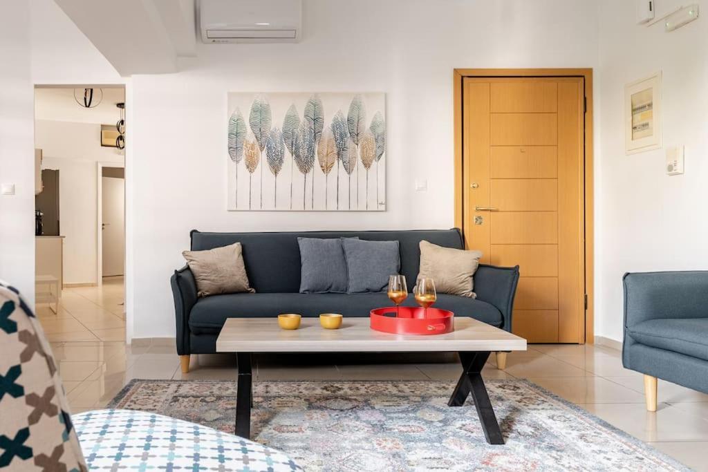 Brand New Bright Modern 6Bdr Apt-1Min To Acropolis Athene Buitenkant foto
