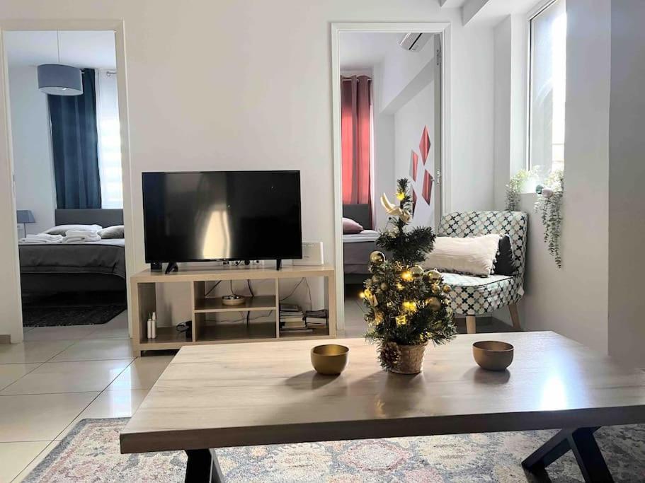 Brand New Bright Modern 6Bdr Apt-1Min To Acropolis Athene Buitenkant foto